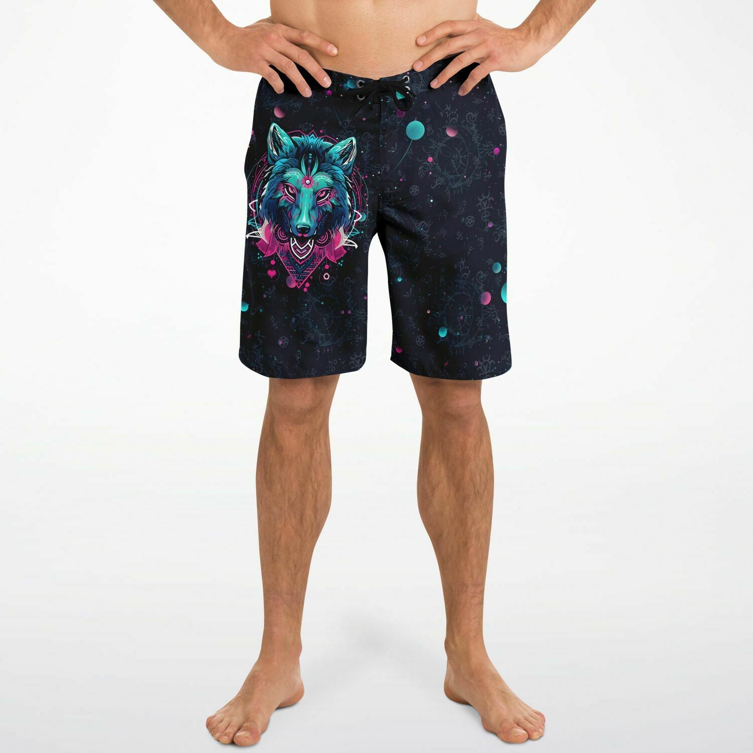 Aurora Howl Board Shorts - Redwolf Jersey Works