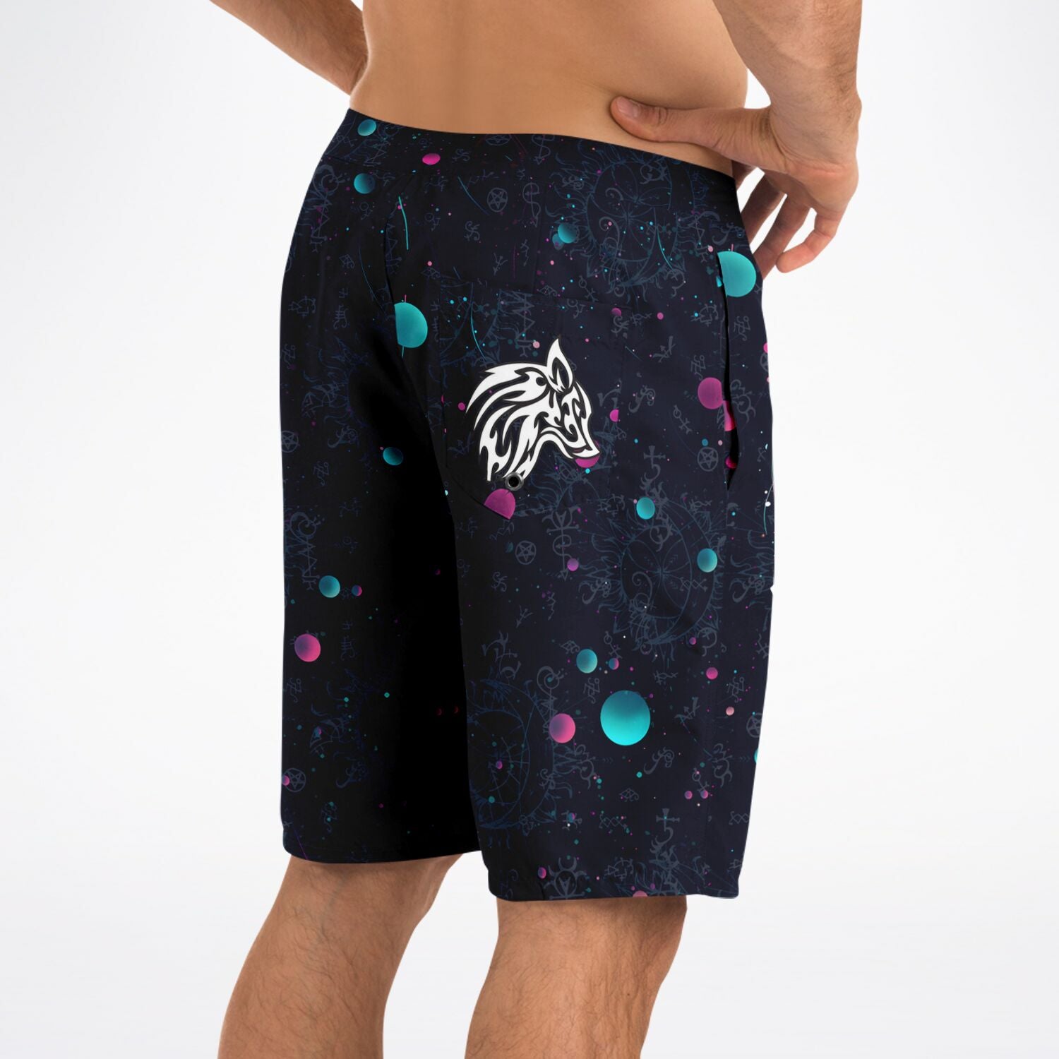 Aurora Howl Board Shorts - Redwolf Jersey Works