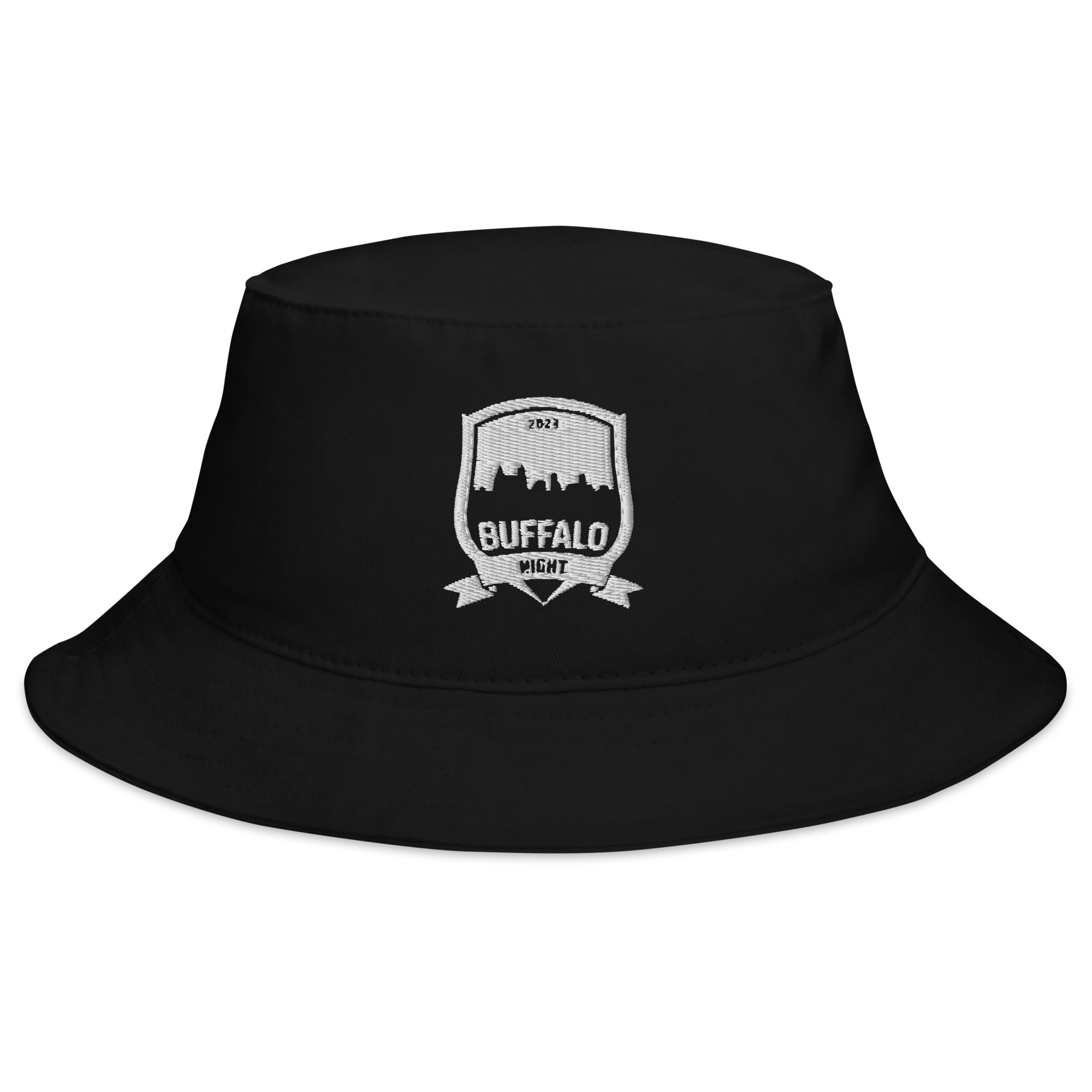 Buffal Night Black Bucket Hat