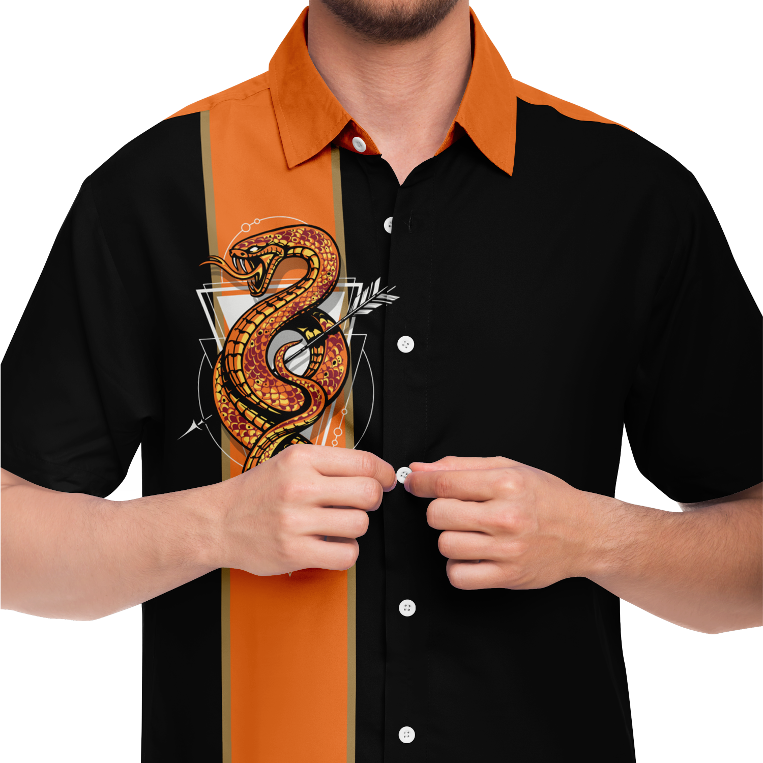 Viper Retro Bowling Shirt Black Edition