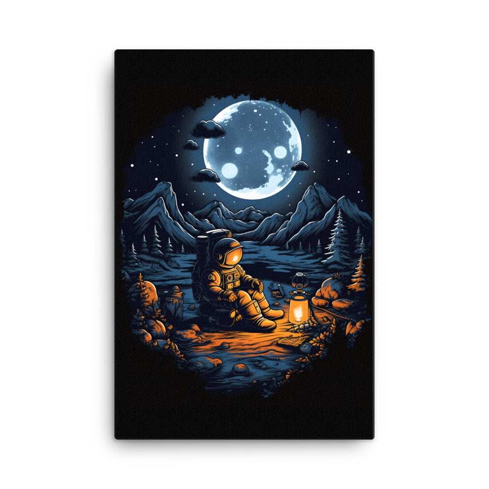 Lunar Luminary Canvas