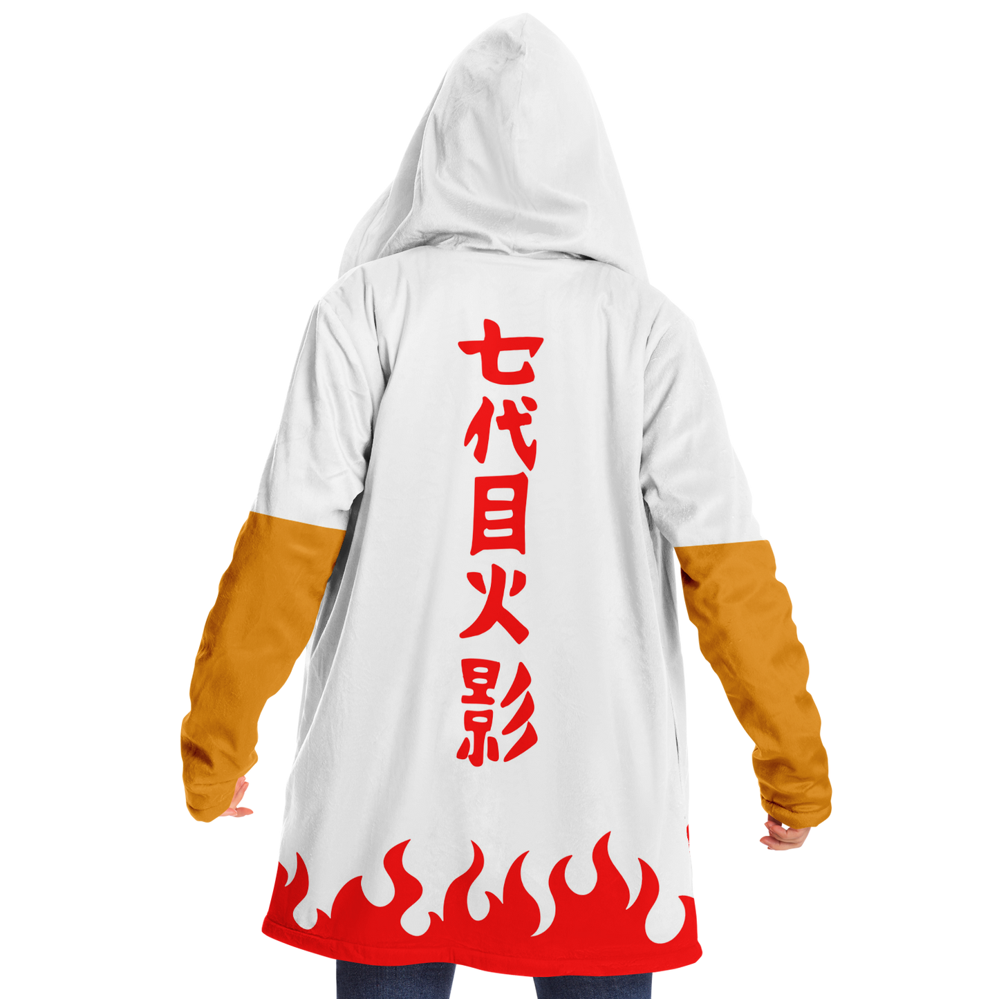 Naruto 7th Hokage Microfleece Cloak