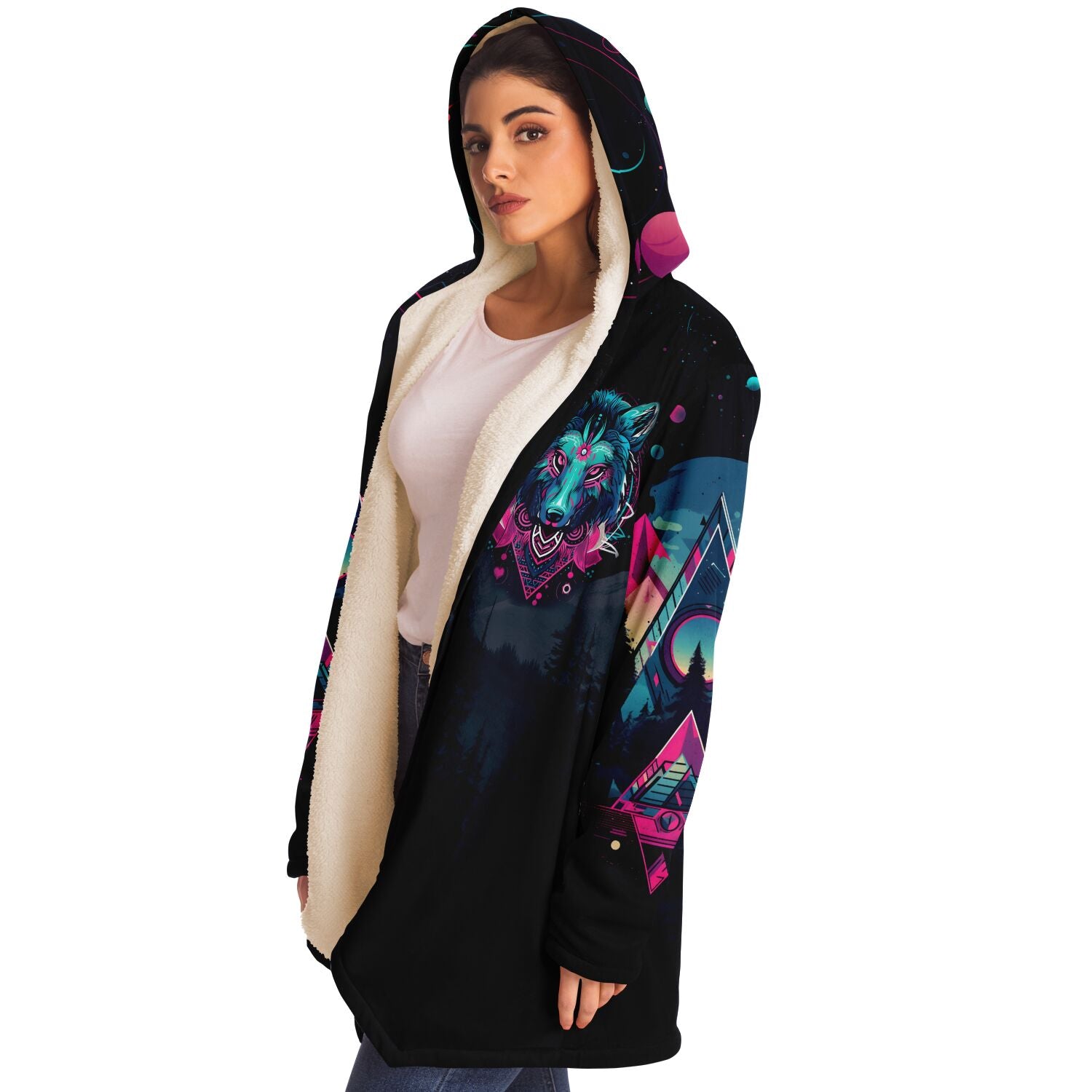 Aurora Howl Microfleece Cloak - Redwolf Jersey Works