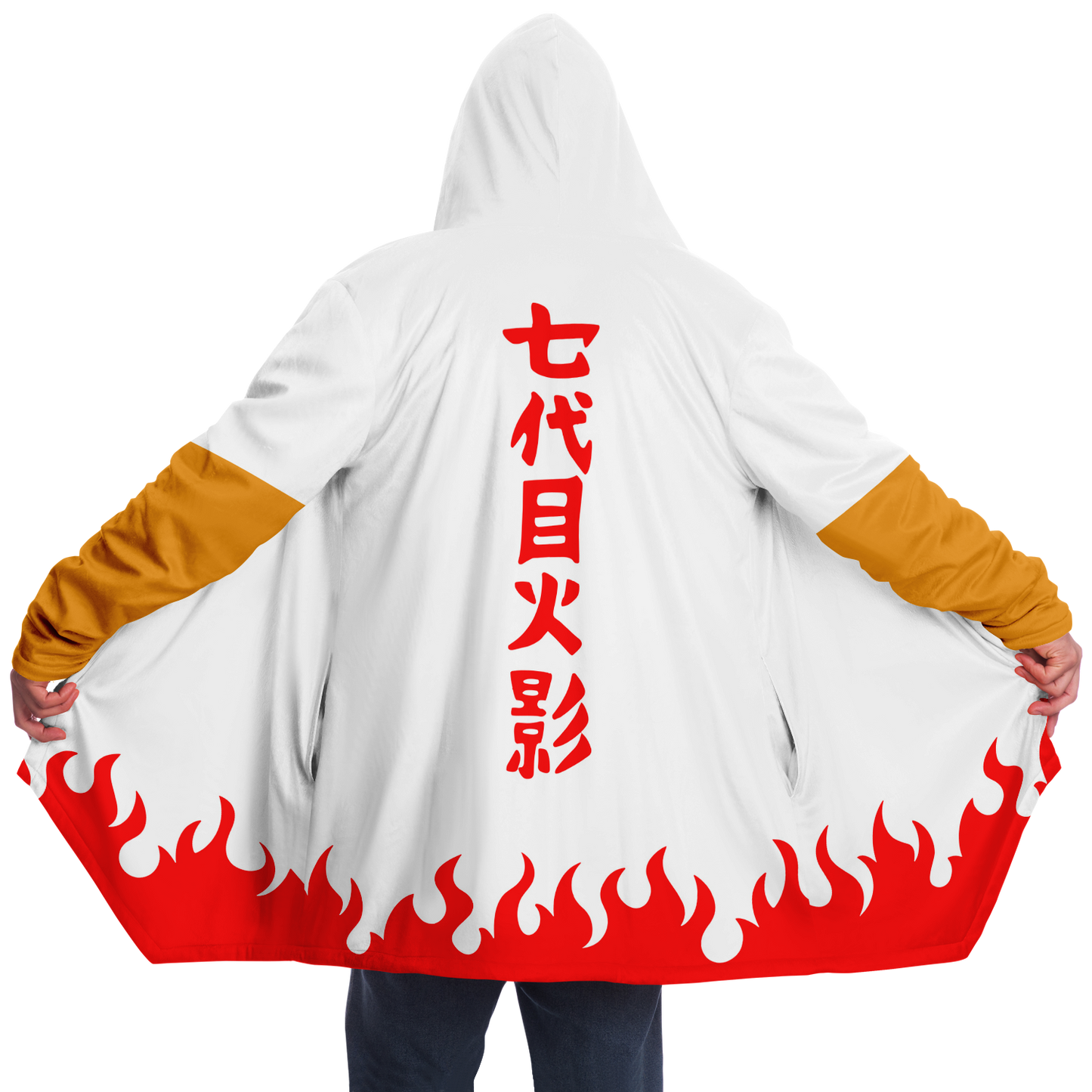 Naruto 7th Hokage Microfleece Cloak