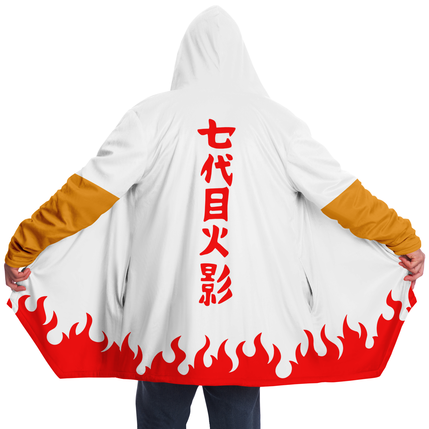 Naruto 7th Hokage Microfleece Cloak