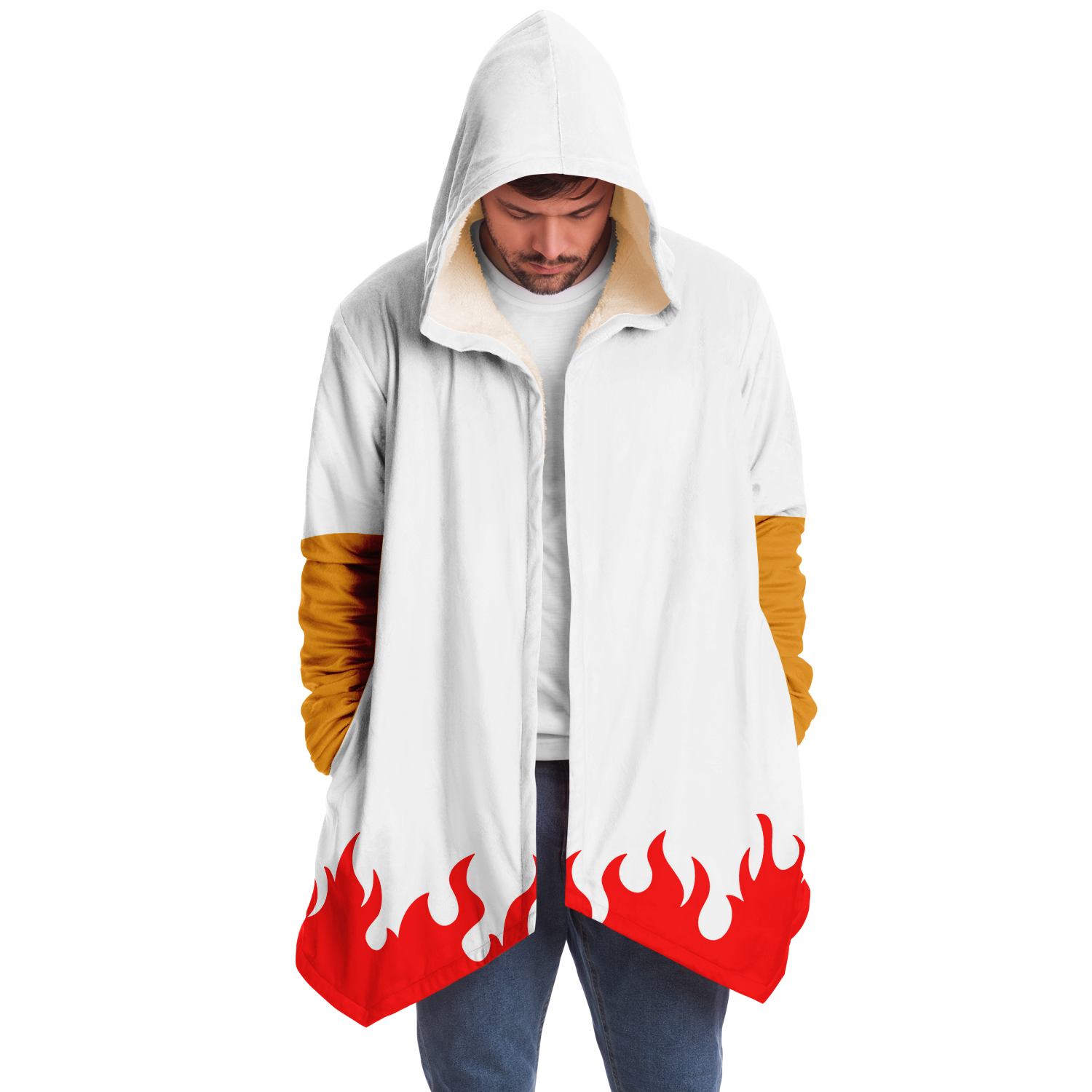 Naruto 7th Hokage Microfleece Cloak