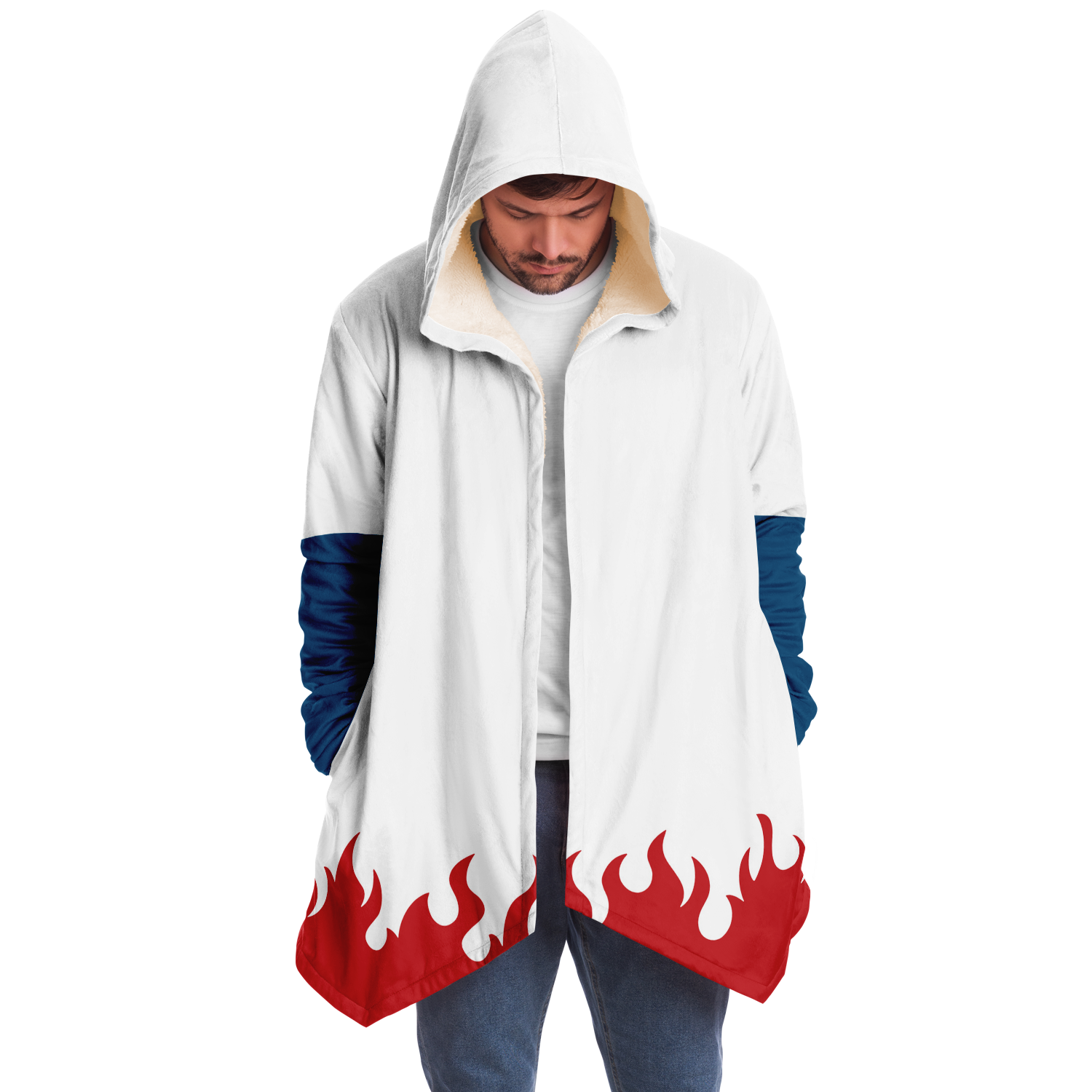 Minato 4th Hokage Microfleece Cloak