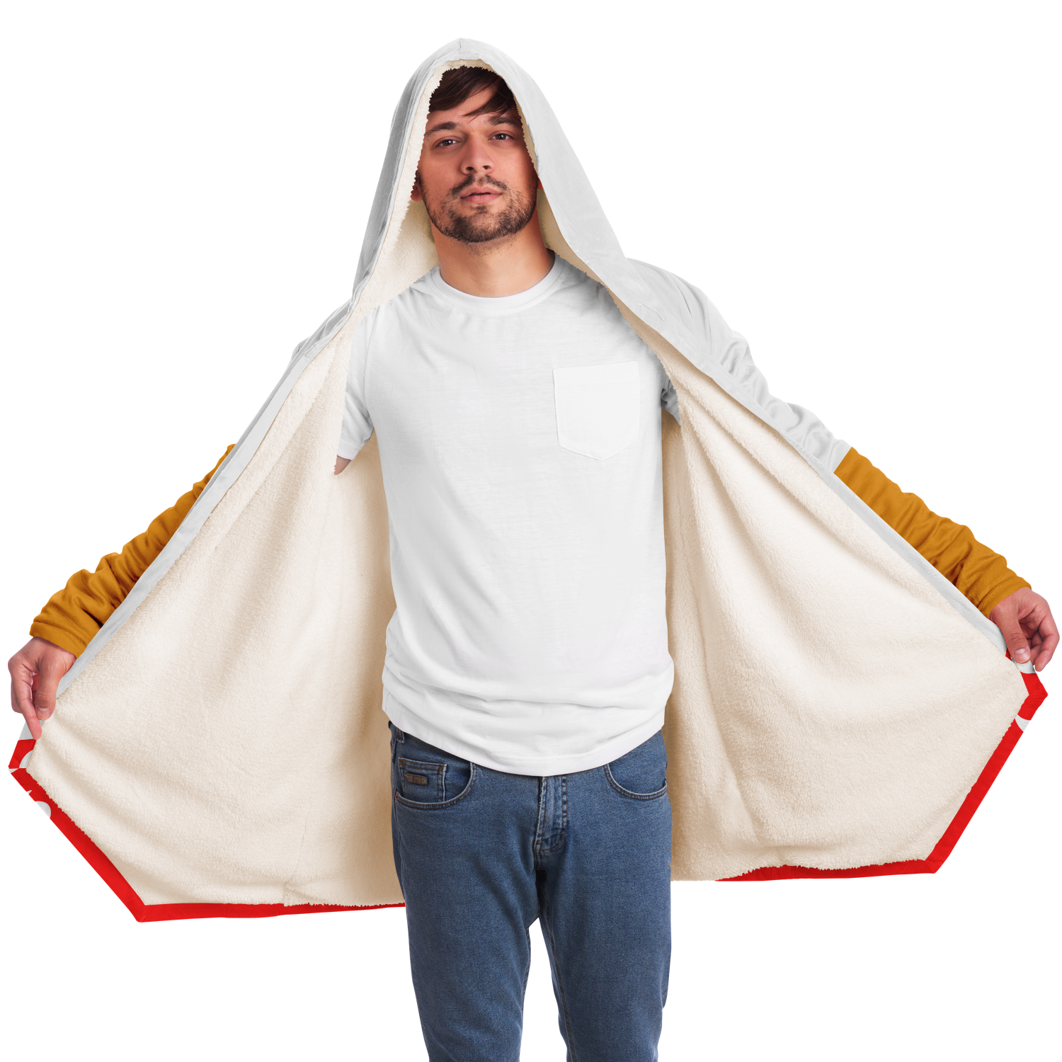 Naruto 7th Hokage Microfleece Cloak