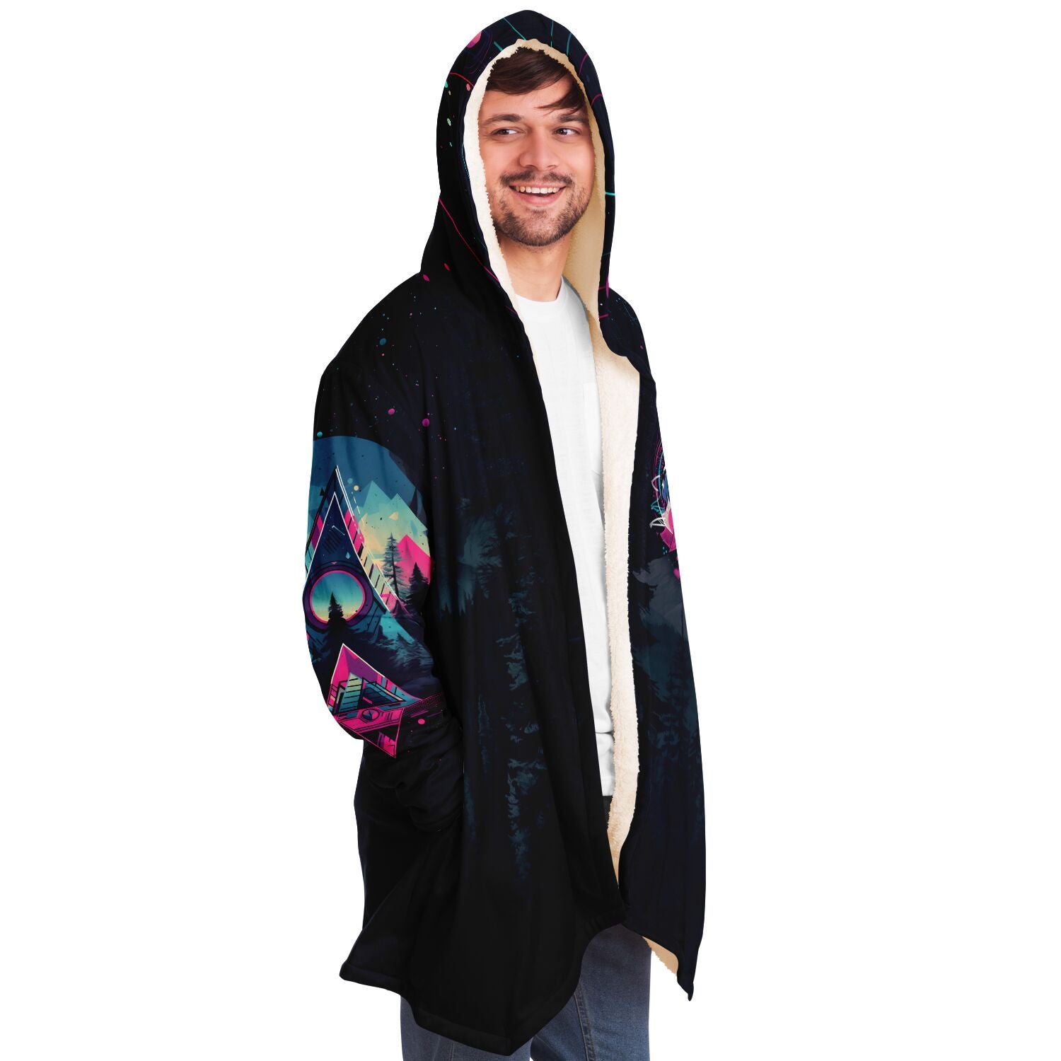 Aurora Howl Microfleece Cloak - Redwolf Jersey Works