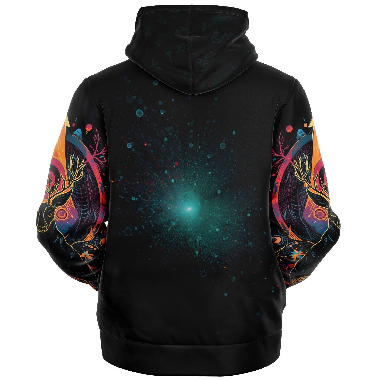 Lupine Dreams Microfleece Zip Hoodie - Redwolf Jersey Works