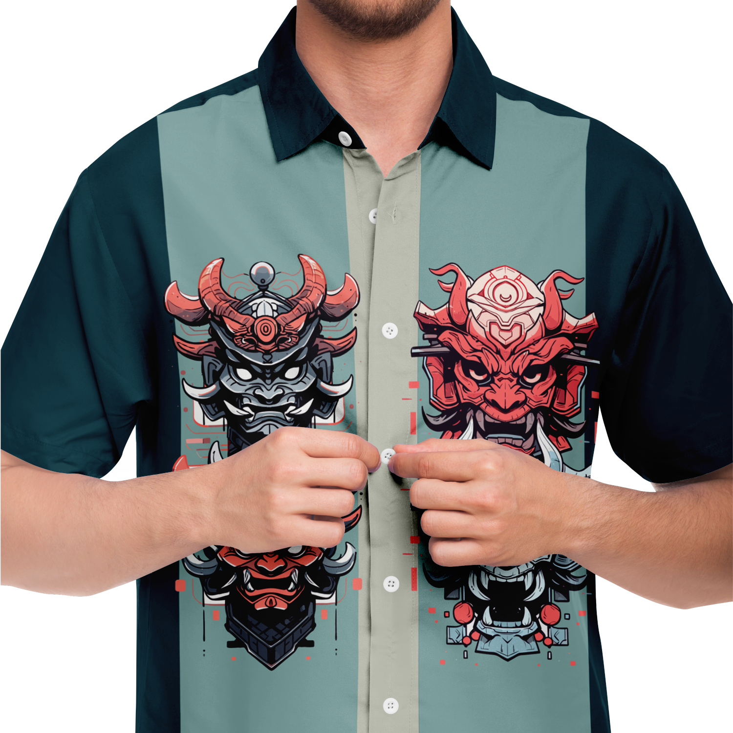 4 Tikis Retro Bowling Shirt