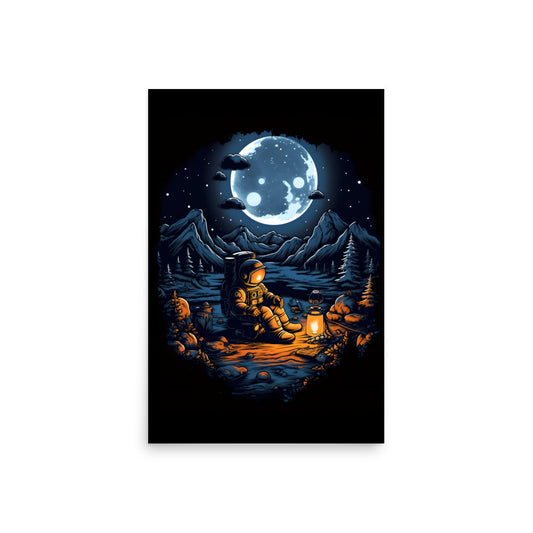 Lunar Luminary Poster