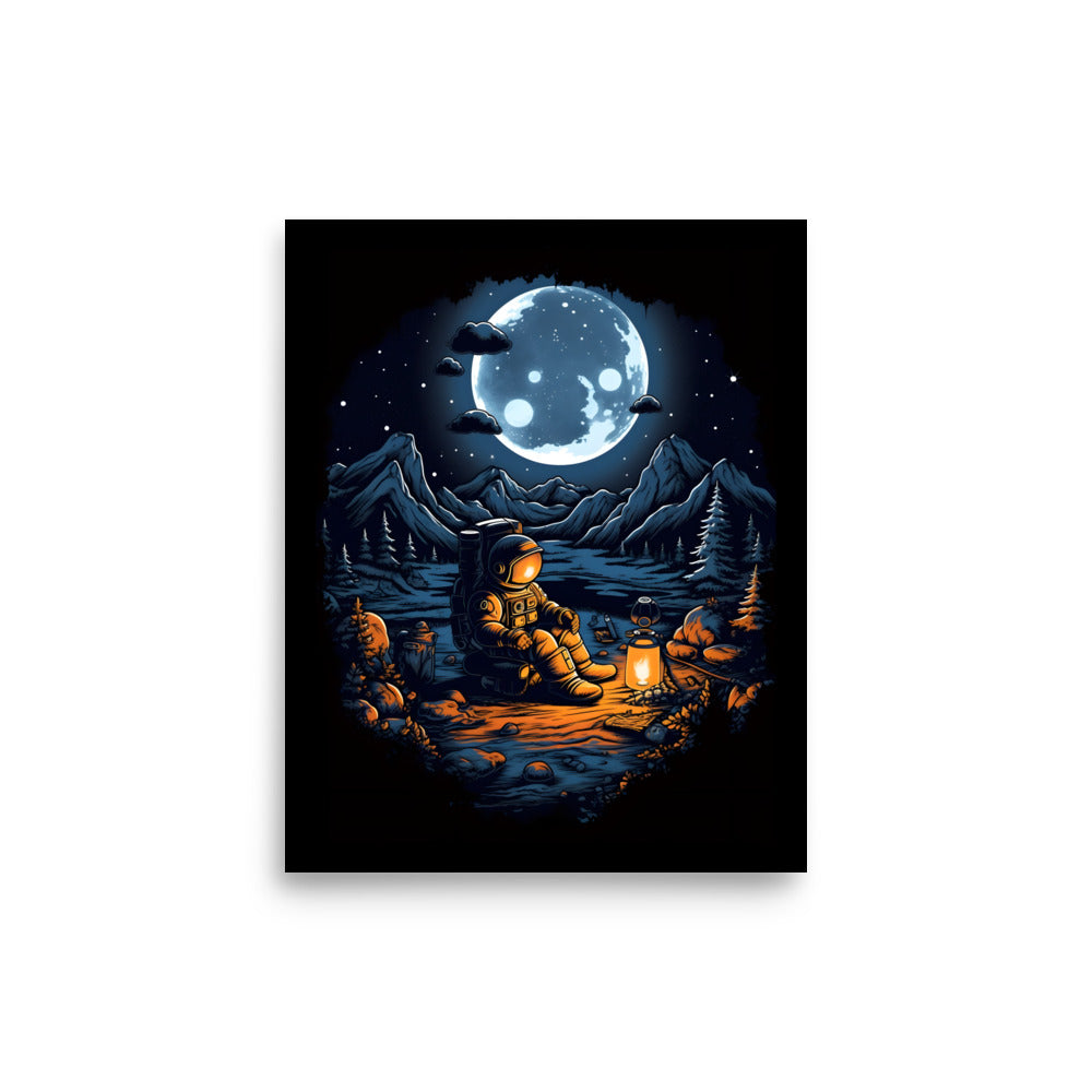 Lunar Luminary Poster