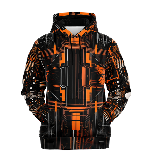 Quantum Circuit 2 Graphic Hoodie