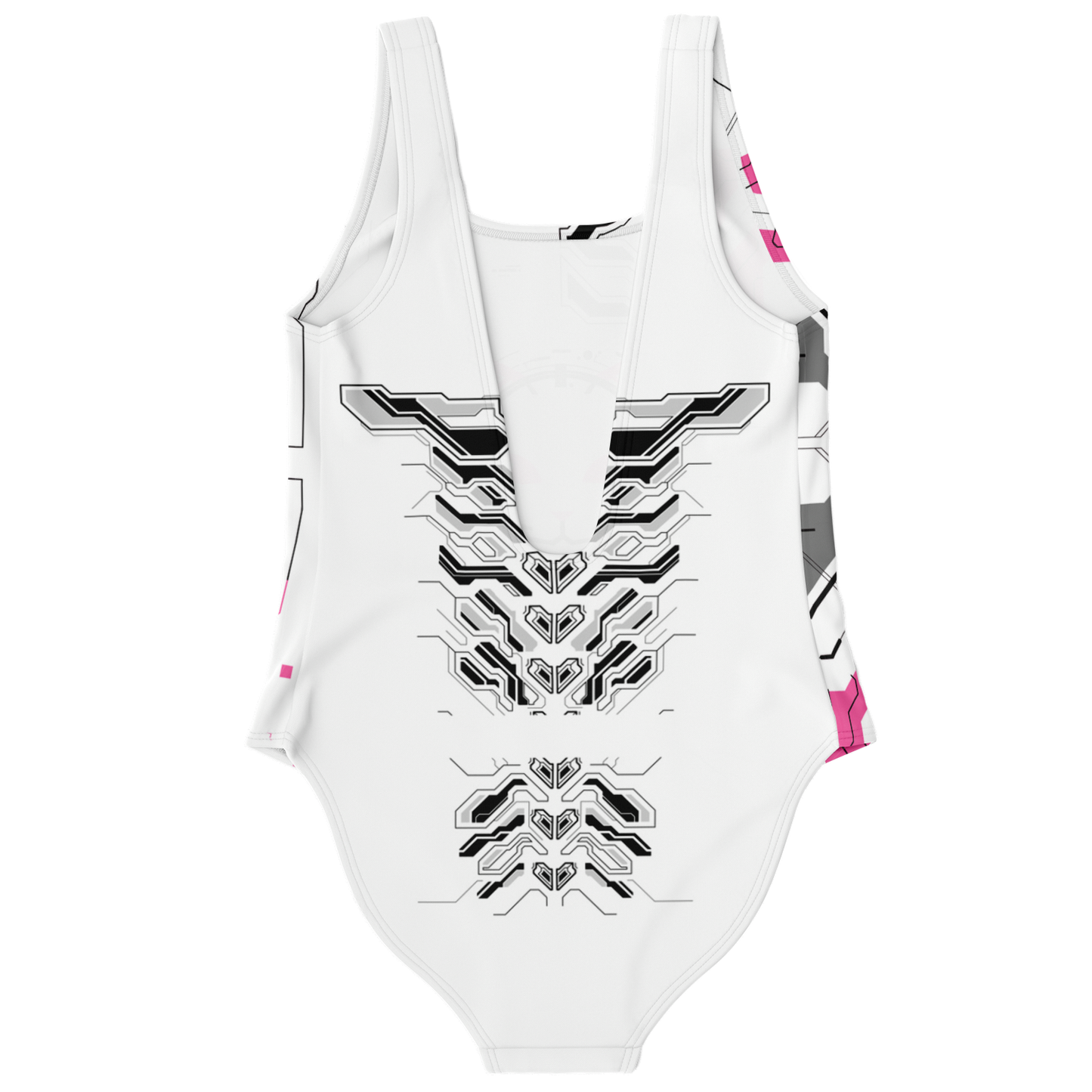 Quantum Circuit Cyber Cat Women's Swimsuit