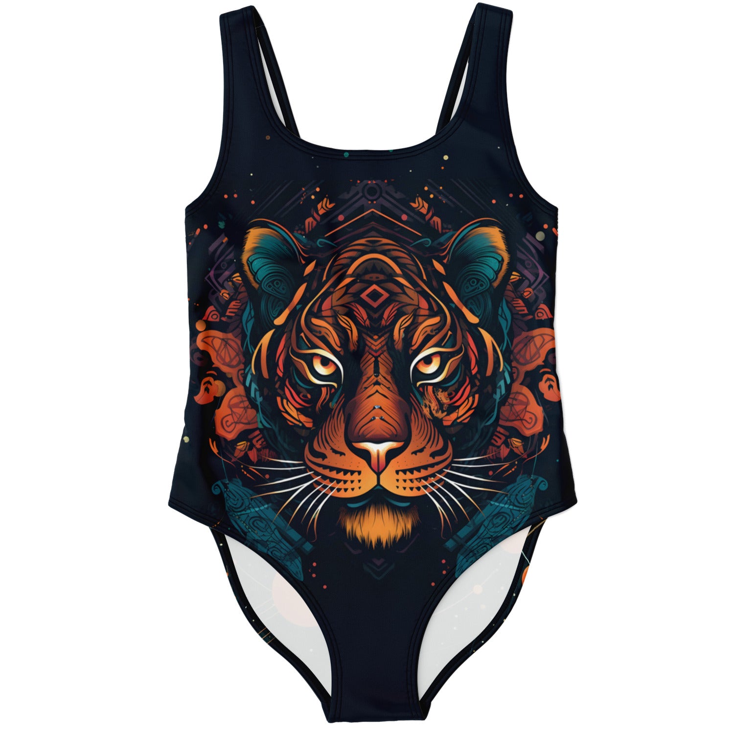Tigrine Trance One-Piece Swimsuit - Redwolf Jersey Works