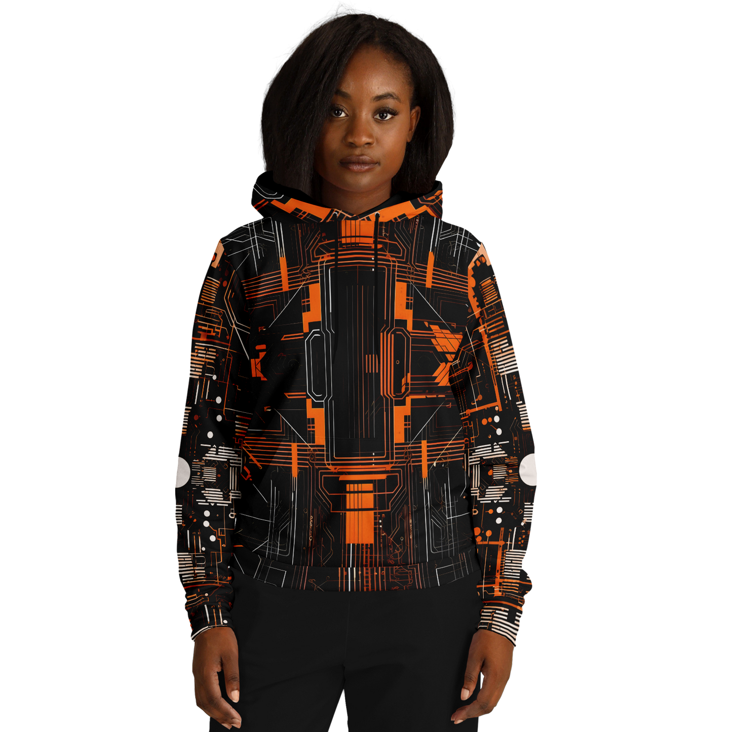 Quantum Circuit 2 Graphic Hoodie