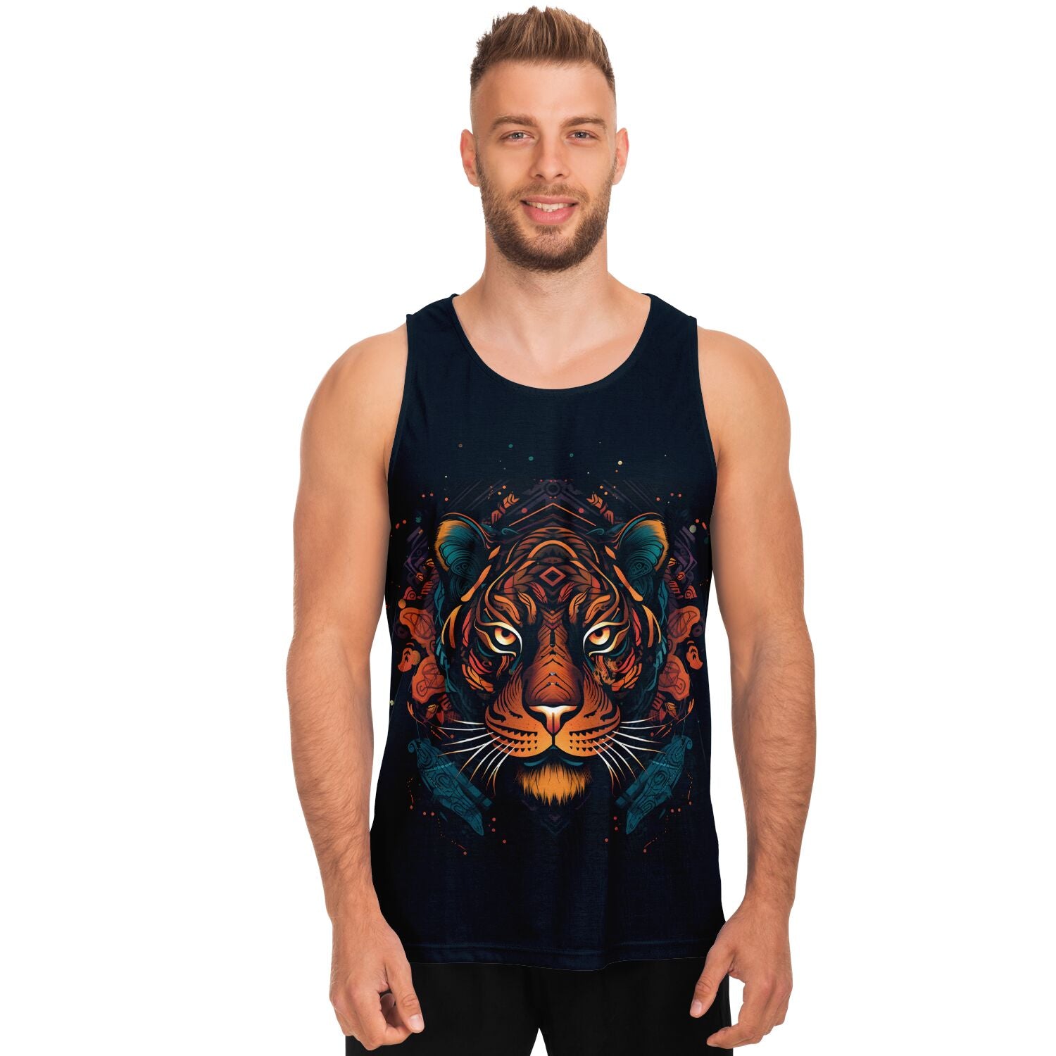 Tigrine Trance Unisex Tank Top - Redwolf Jersey Works