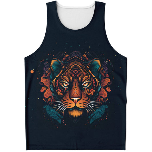 Tigrine Trance Unisex Tank Top - Redwolf Jersey Works