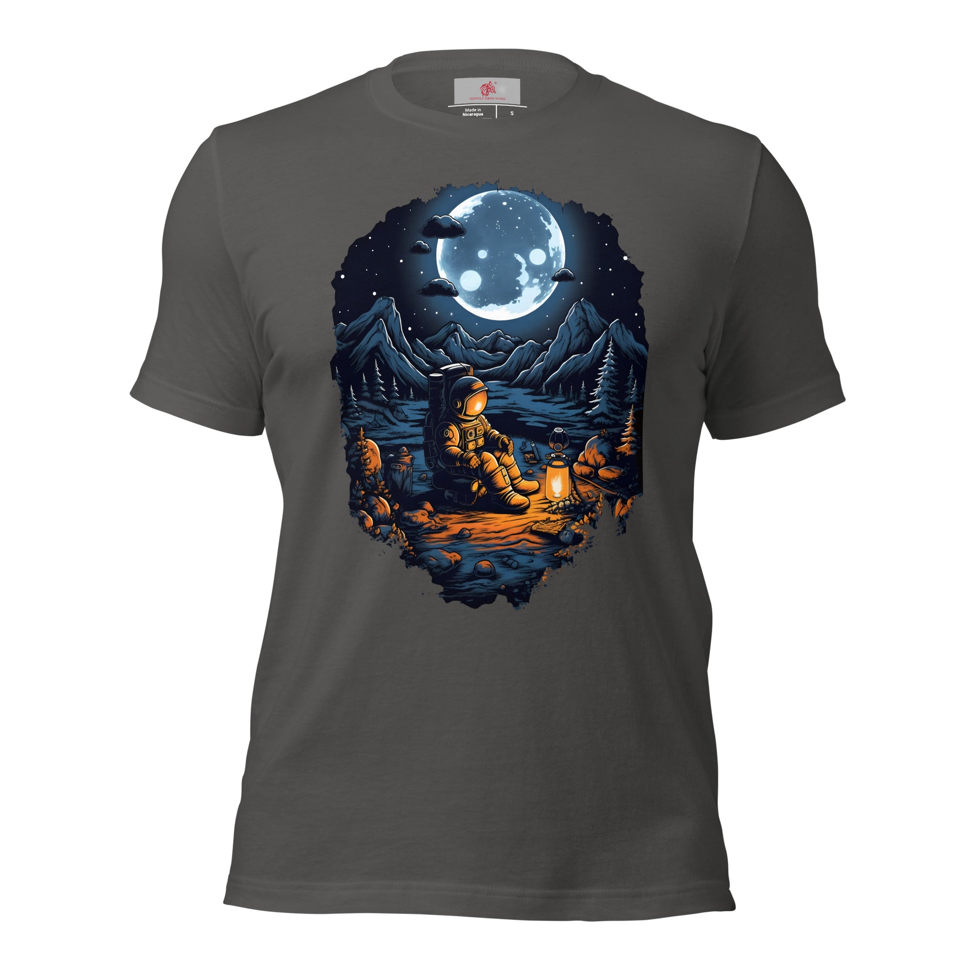 Lunar Luminary Graphic t-shirt - Redwolf Jersey Works