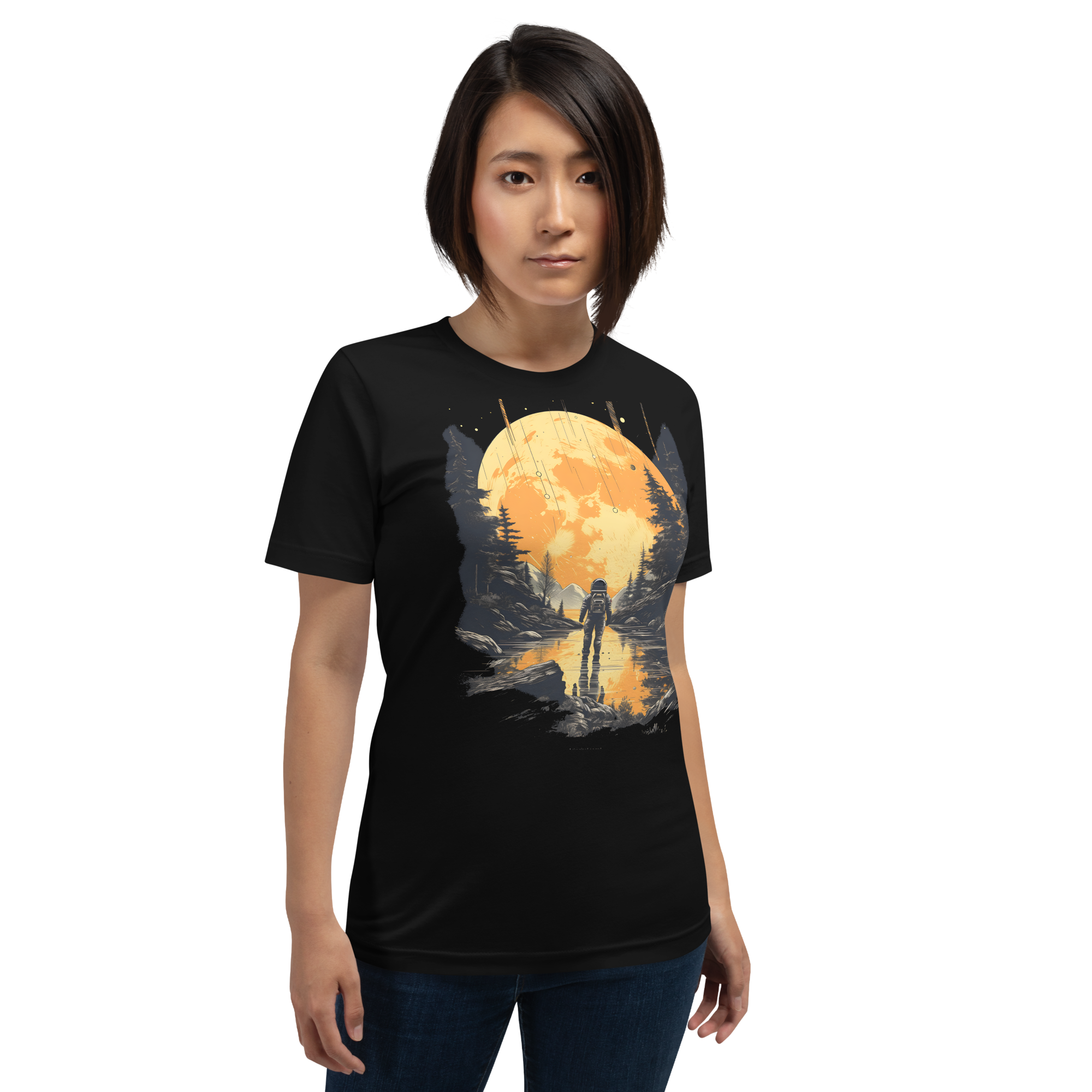 Liquid Moonlight Graphic t-shirt
