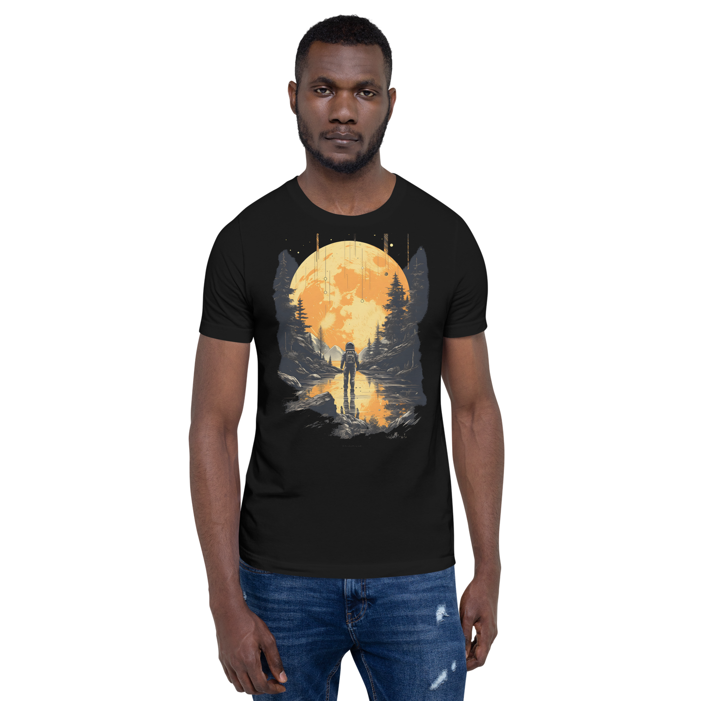 Liquid Moonlight Graphic t-shirt