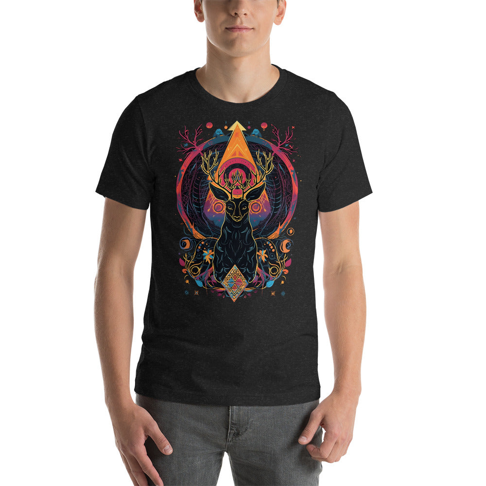 Sacred Stag Unisex t-shirt - Redwolf Jersey Works