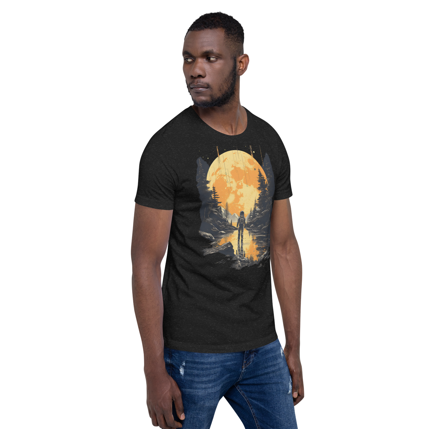 Liquid Moonlight Graphic t-shirt