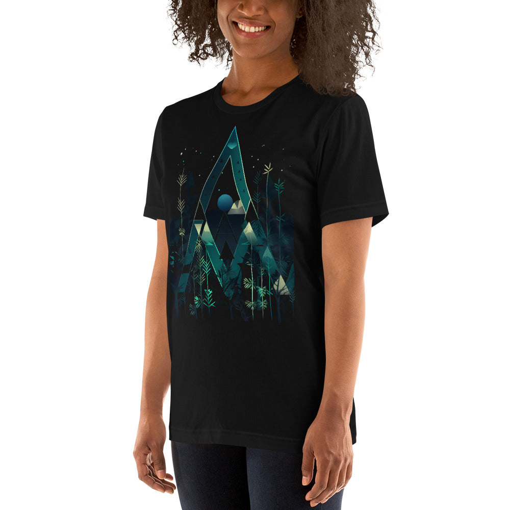 Verdant Harmony Unisex t-shirt - Redwolf Jersey Works