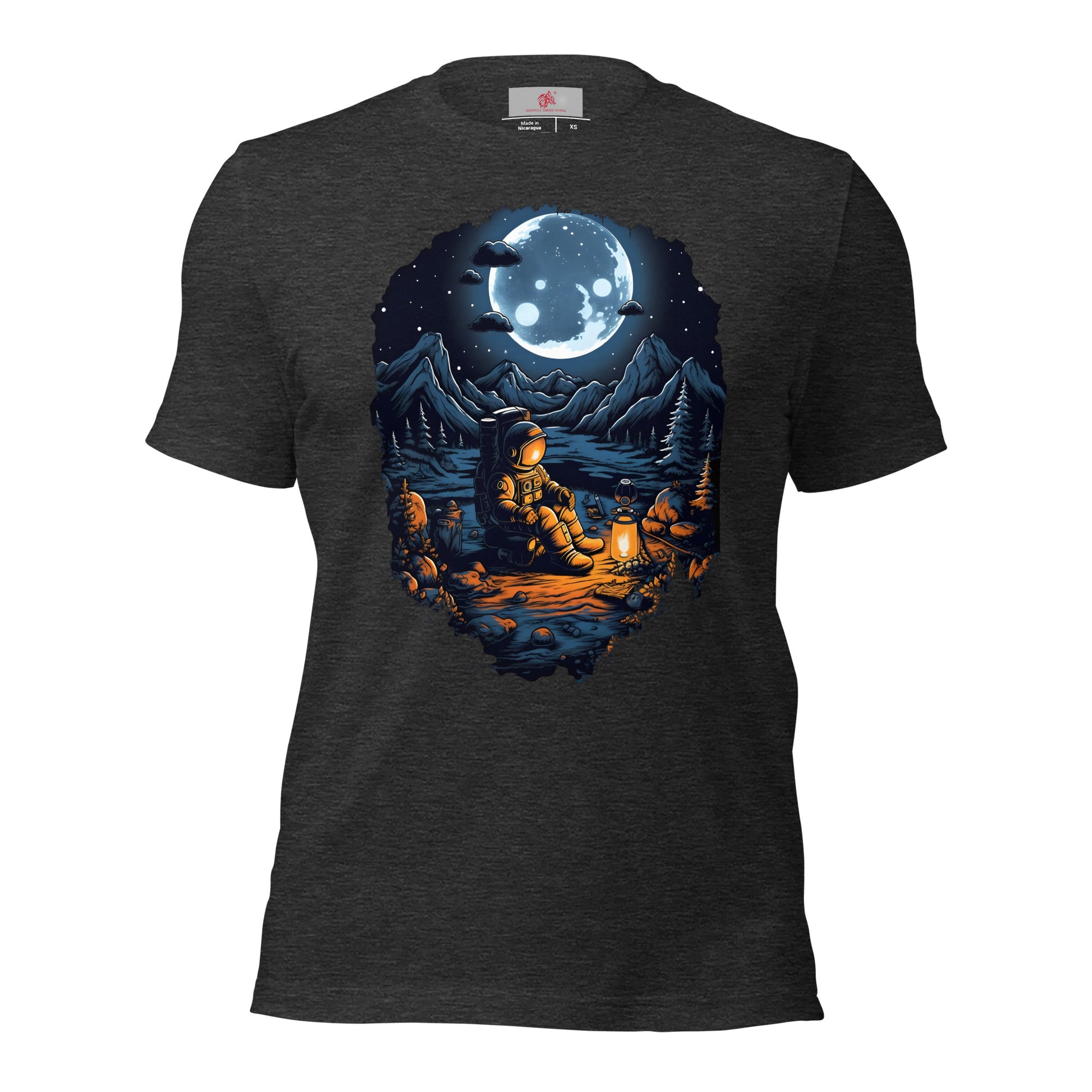 Lunar Luminary Graphic t-shirt - Redwolf Jersey Works