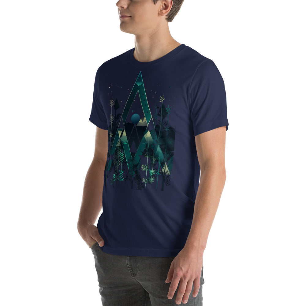 Verdant Harmony Unisex t-shirt - Redwolf Jersey Works