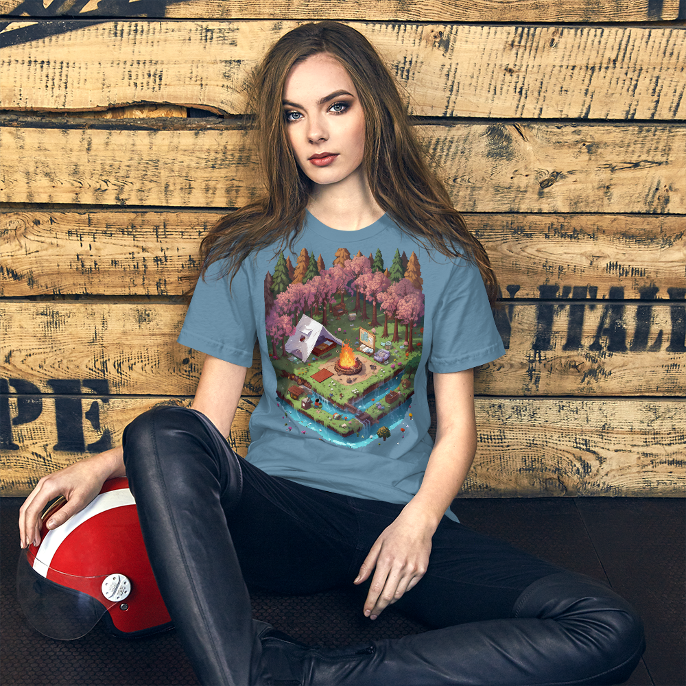 Pixel Spring Graphic T-shirt