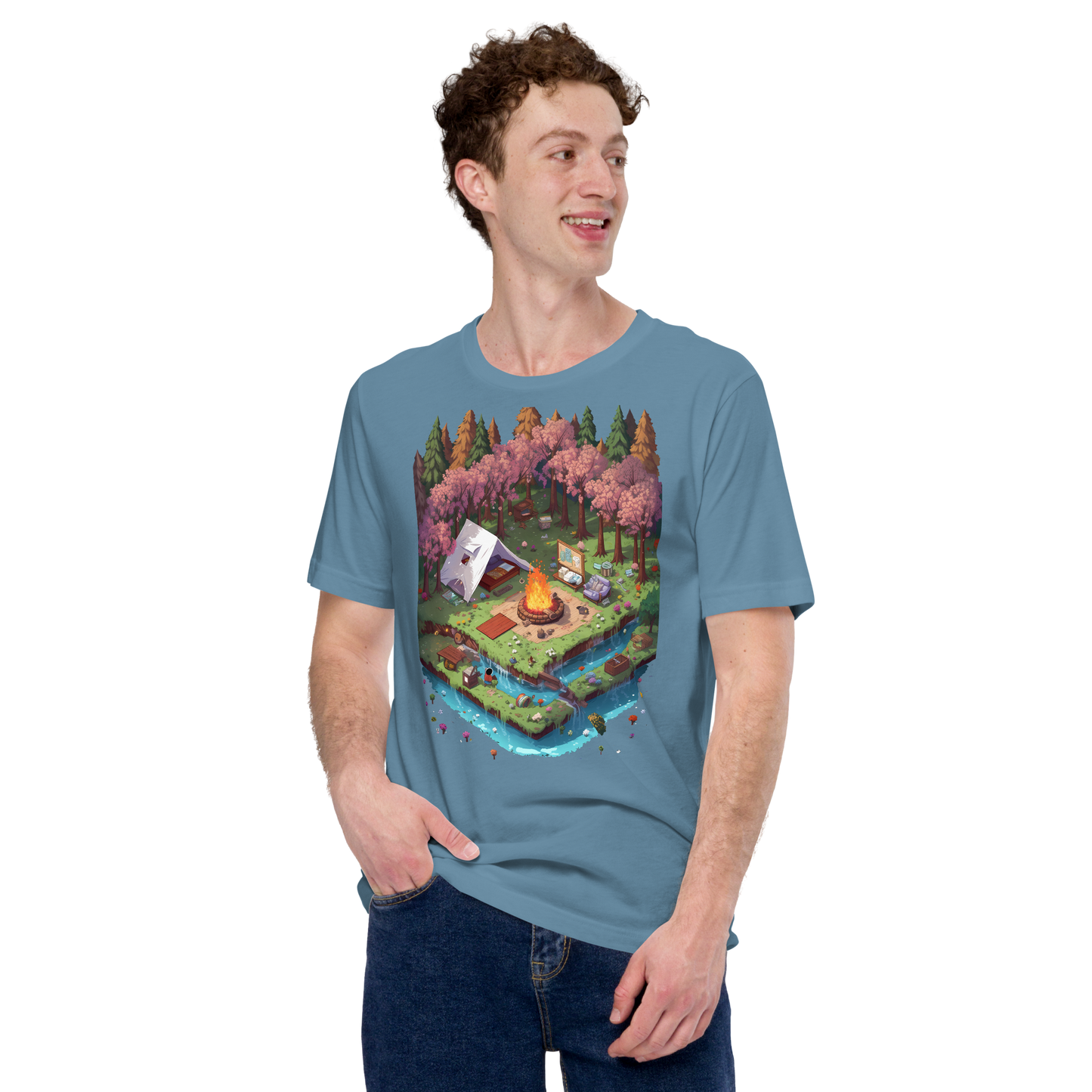 Pixel Spring Graphic T-shirt