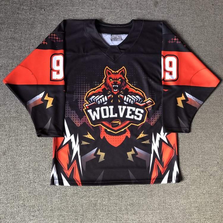 Wolves Hockey Jersey - Redwolf Jersey Works