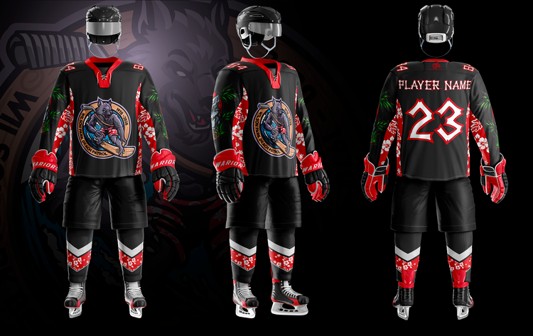 Wilson Park Beach Patrol Sublimated Jersey - Jersey Only - Redwolf Jersey Works