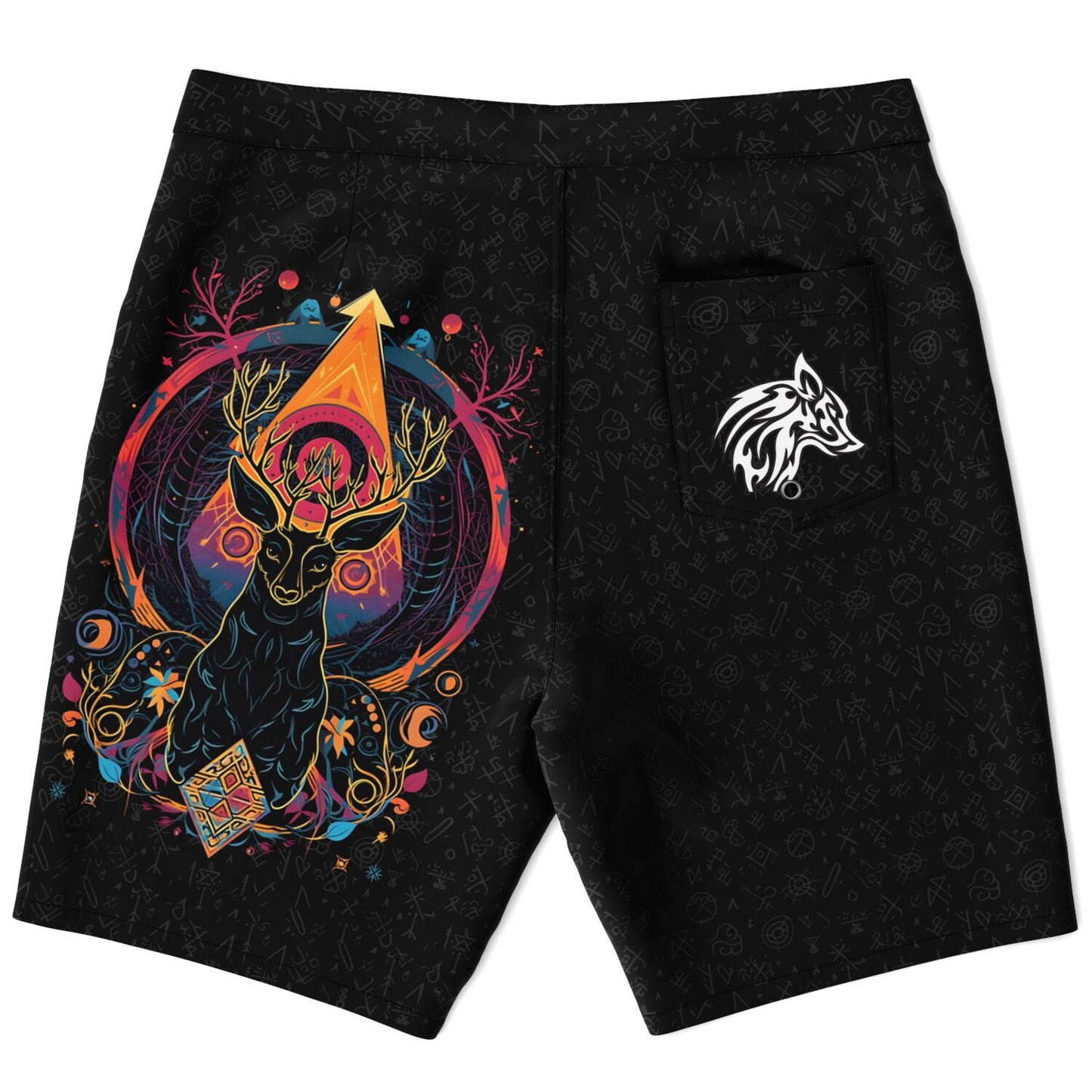Lupine Dreams Board Shorts - Redwolf Jersey Works