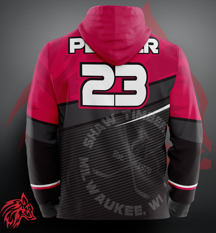 SHAW Customizeable Hoodie - Redwolf Jersey Works