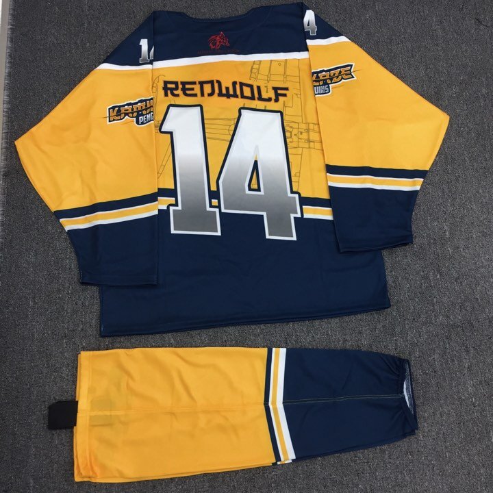 Kamikaze Penguins Jersey And Socks - Redwolf Jersey Works