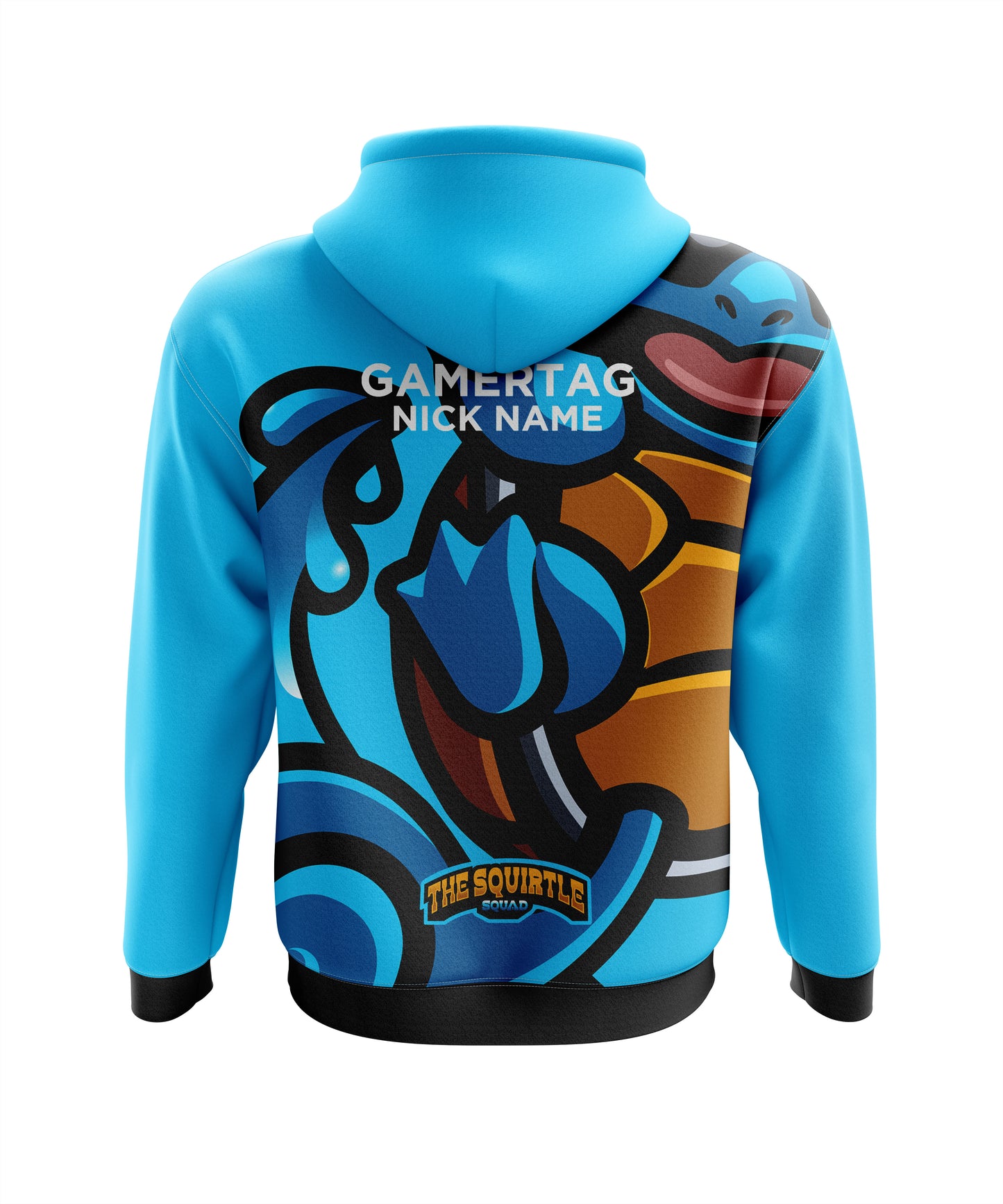 Squirtle Squad Hoodie - Redwolf Jersey Works