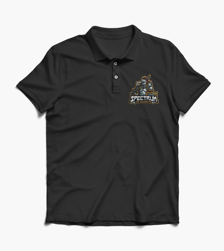 Spectrum Ice Knights Embroidered Polo - Redwolf Jersey Works
